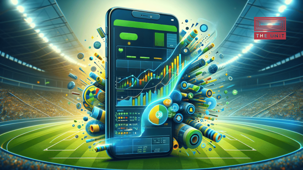 An image of a virtual betting app being optimised.